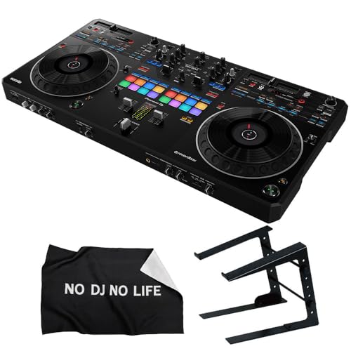 Amazon | PIONEER DJコントローラー DDJ-REV5 + PCスタンド + ダスト